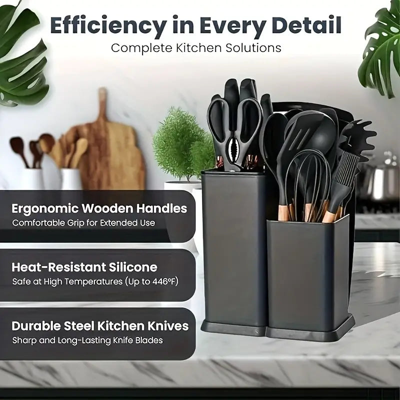 19pcs Non-Stick Cookware Set