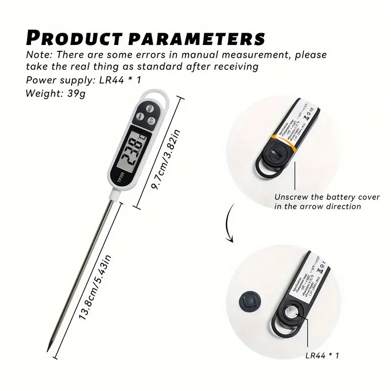 1pc Digital Food Thermometer
