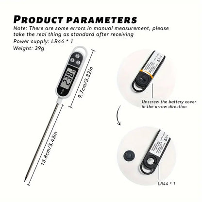 1pc Digital Food Thermometer