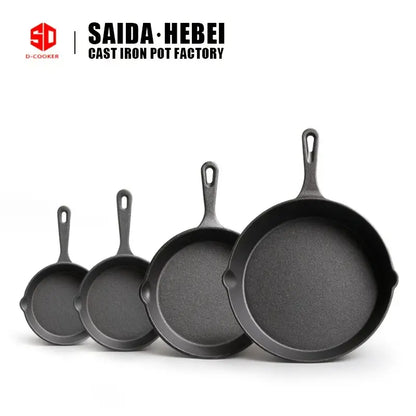 4pcs Cast Iron Skillet Set