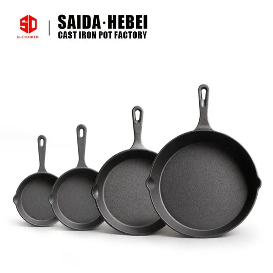 4pcs Cast Iron Skillet Set