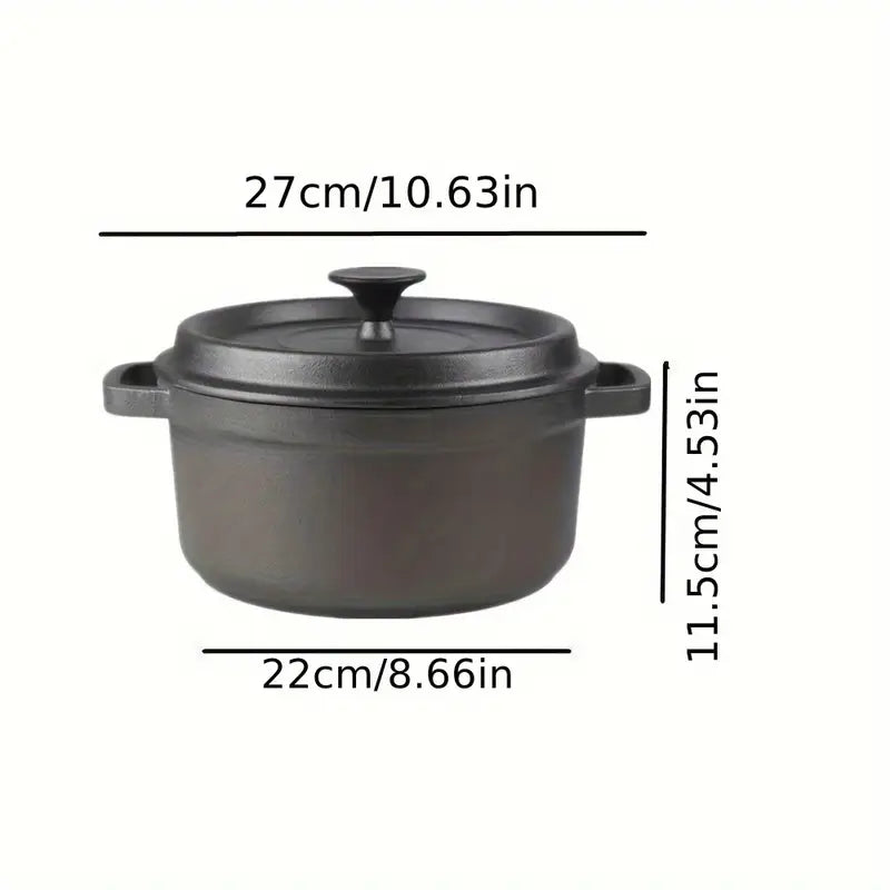 Cast Iron Double Handle Pot
