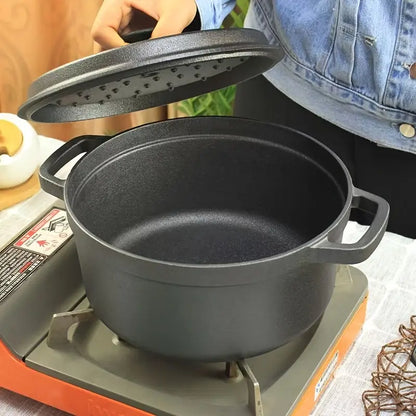 Cast Iron Double Handle Pot