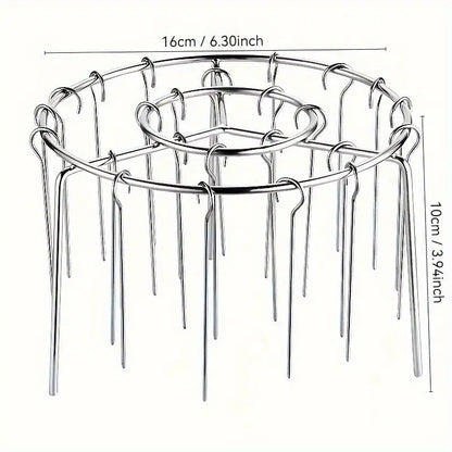 Stainless Steel Vertical BBQ Grill with 12/24 Skewers