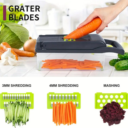 16-in-1 Vegetable and Onion Chopper