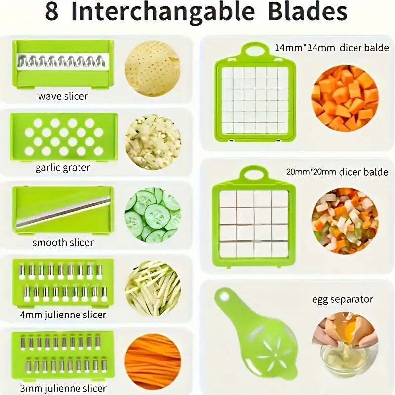 16-in-1 Vegetable and Onion Chopper