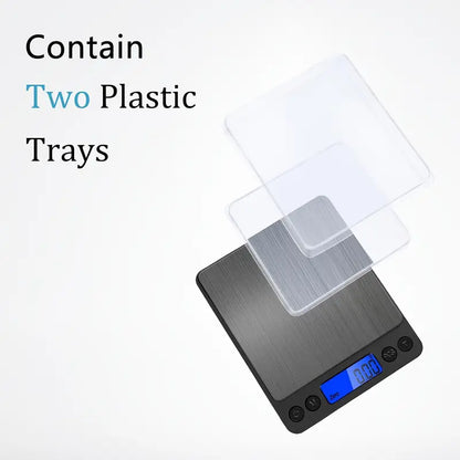 1pc Gram sized small digital food scale
